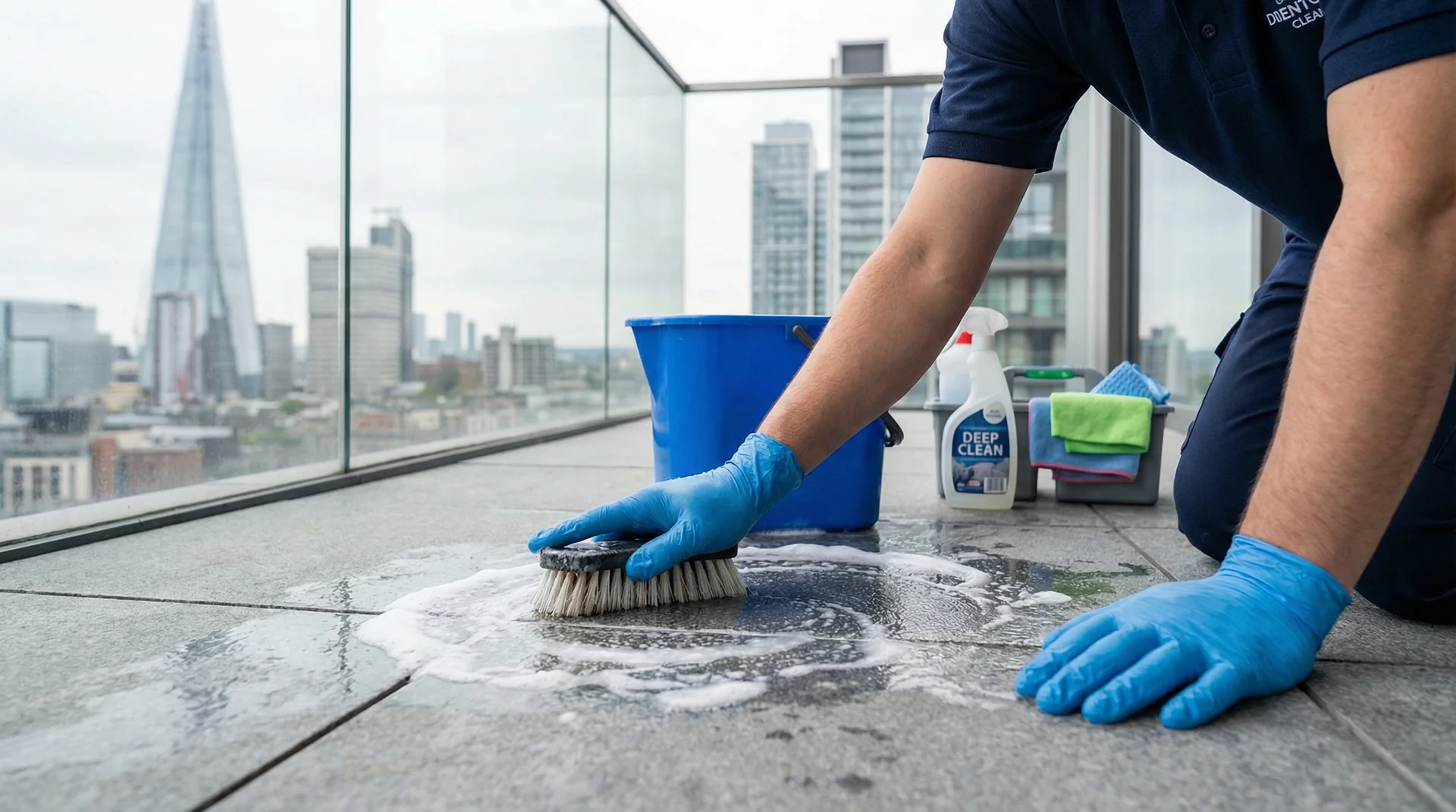 Deep Balcony Cleaning